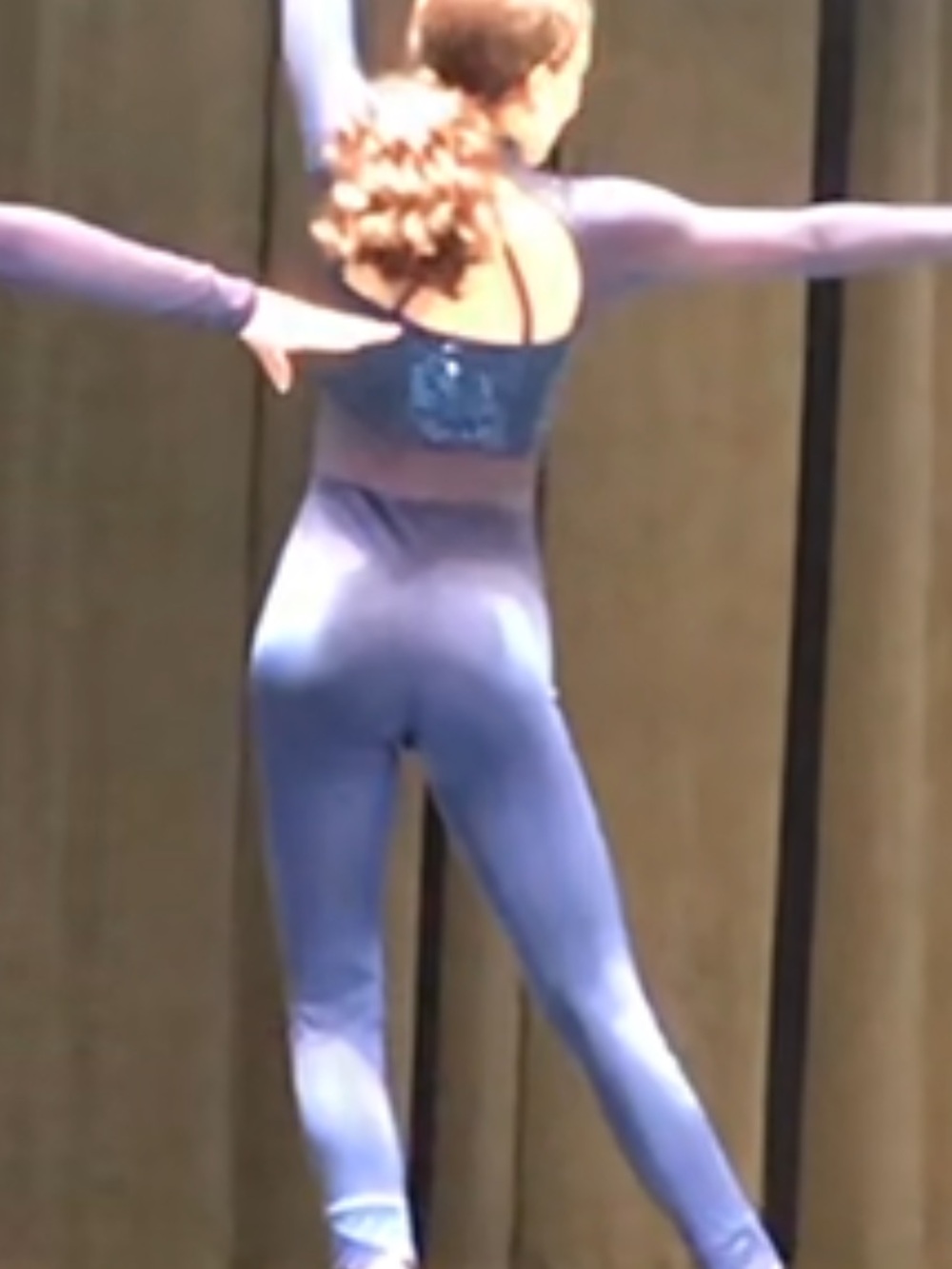 Weissman Blue Dance Costume